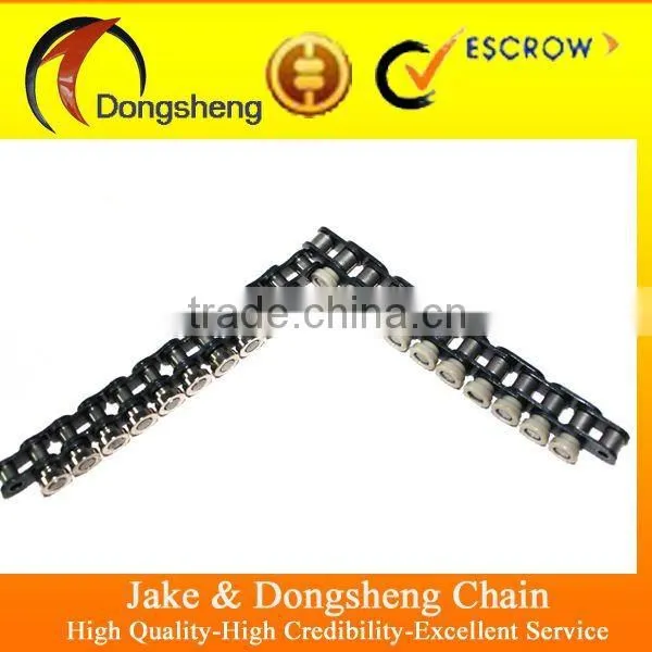 Pitch=9.525mm 06B side roller chain straight plate blue color special chain nonstandard roller/transmission chain