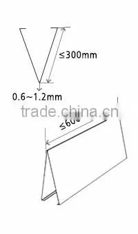 Suspended ceiling aluminum ceiling baffle