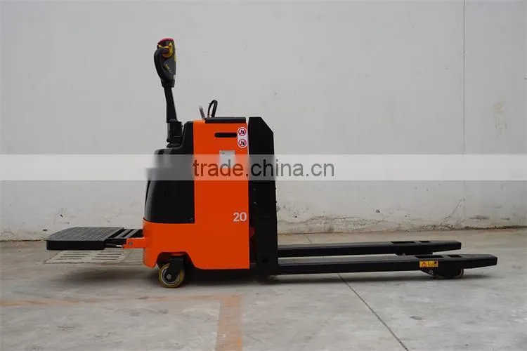 3Ton Stand on Battery Power Full Electric Automatic Hydraulic Pallet Truck for Warehouse