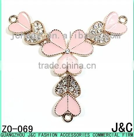 rectangle shaped alloy rhinestone lady shoes accessory