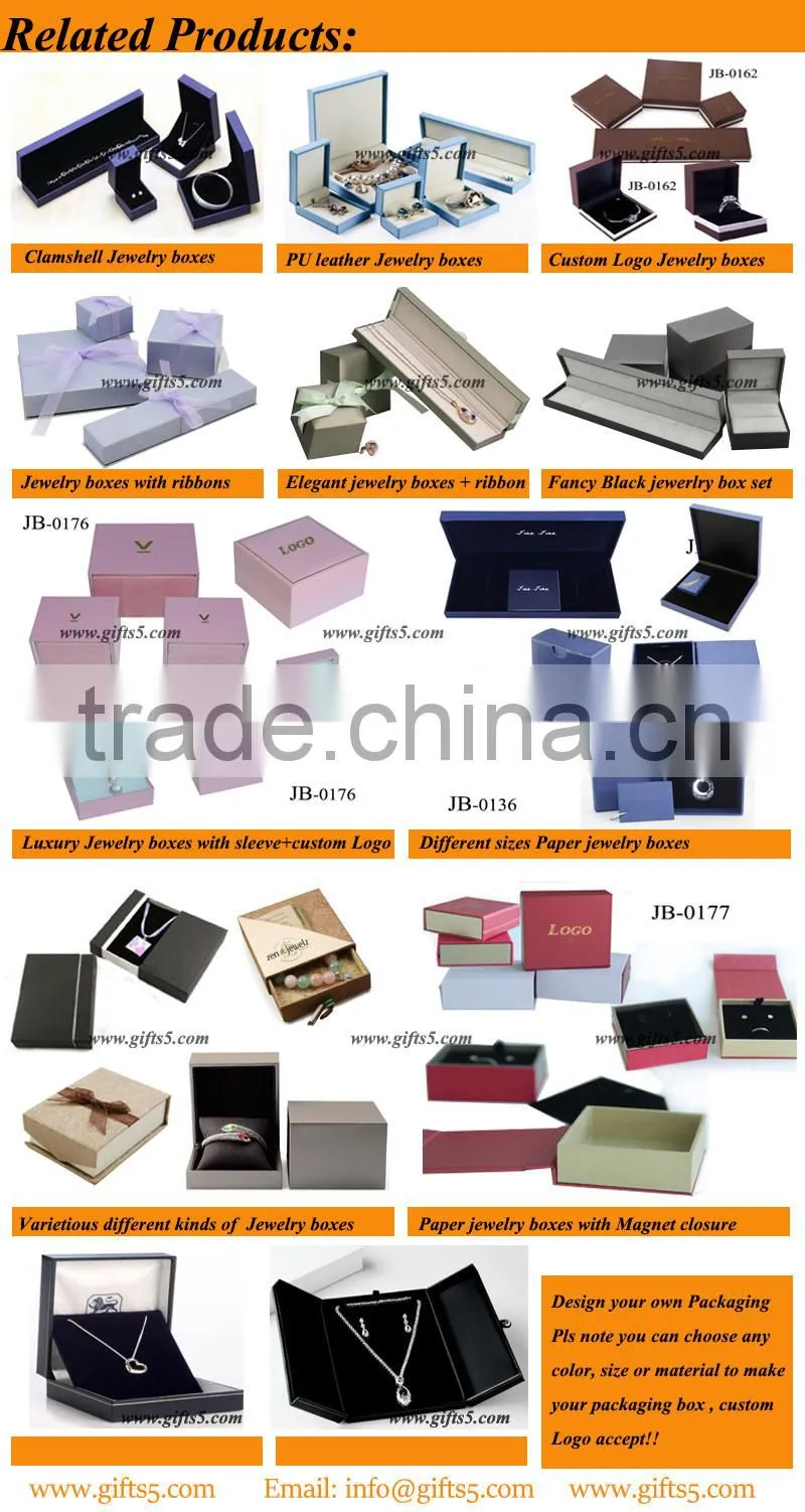 2016 new desgined pink luxury wooden Jewelry box / necklace box / pendant box