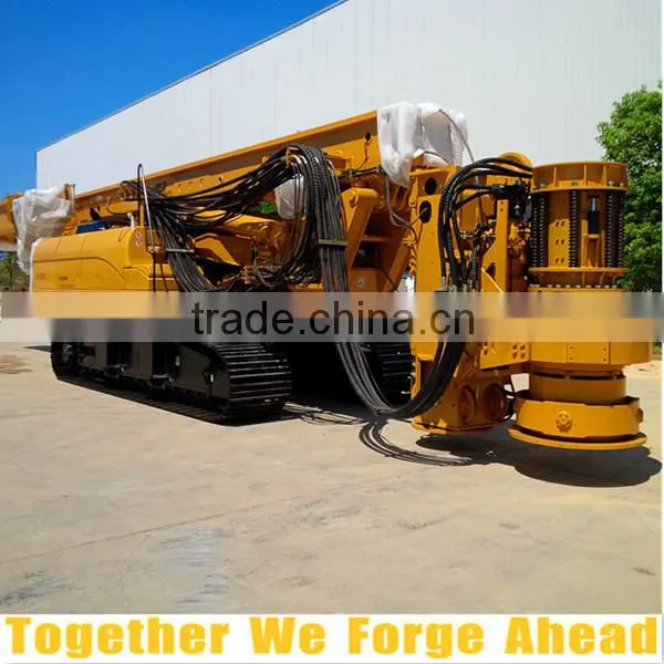 TOP Crawler type excavator piling Machine FAR75 telescopic hydraulic rotary drilling rig