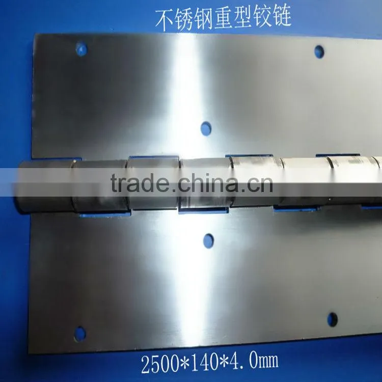 stainless steel 316 piano hinges/long continuous piano hinges