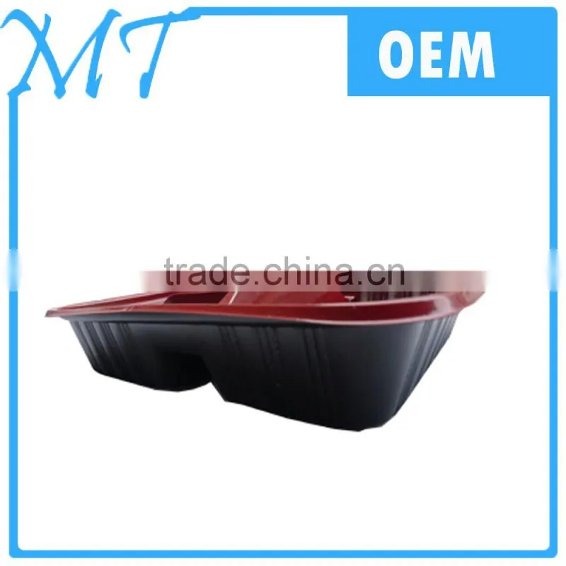 Disposable stackable freezer safe clear plastic food containers