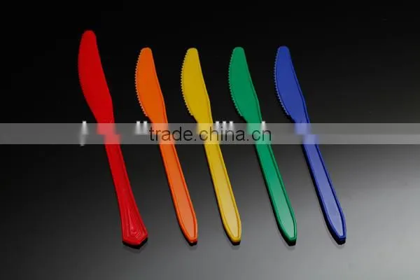 PS disposable plastic spoon and fork
