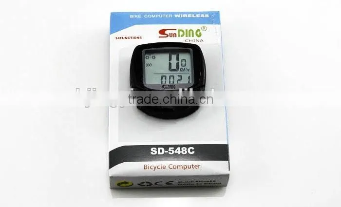 Best sale multi function wireless bicycle computer odometer mechanical bicycle speedometer