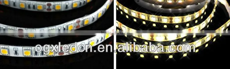 2900-3500k 5050 IP65 60LEDs/m DC12V Waterproof IP65 Flexible LED Tape Light