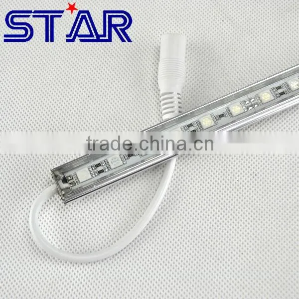 12v RGB 5050 72led/m 16W IP65 Drip glue waterproof Aluminum LED Rigid strip