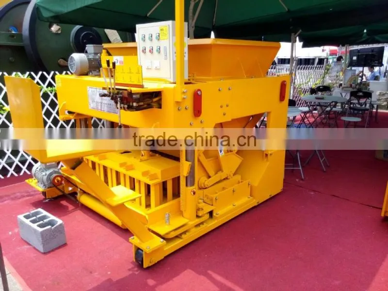 alibaba best sellers power portable brick making machine QMY6-25 hollow block making machine