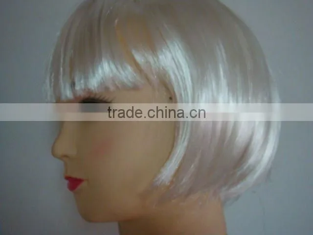 white lady party wig
