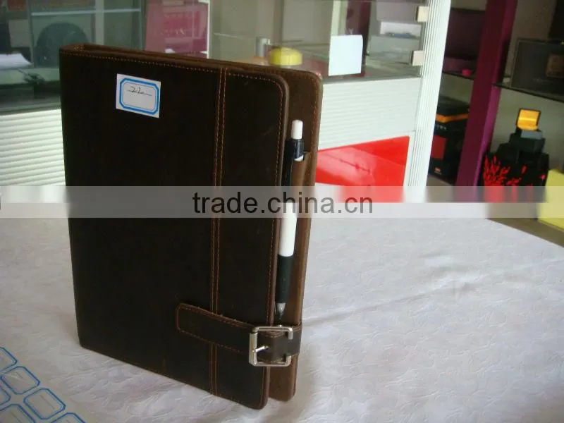 2016 Fashion Paper Notebook with Magnet Clasp in hard cover