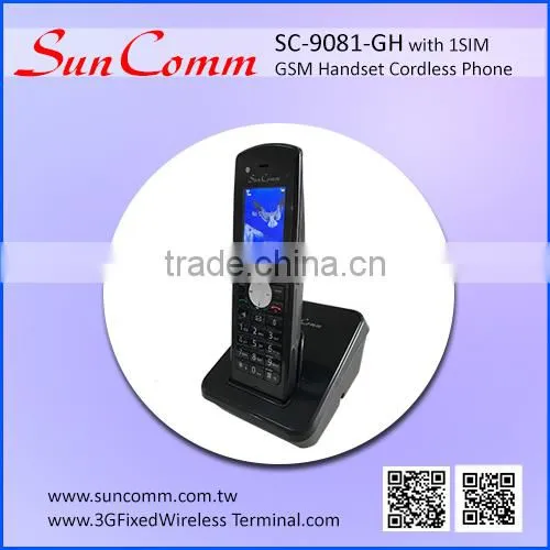 SC-9068-3GH CE ceritification Color LCD Display 3G GSM Handset Phone Cordless