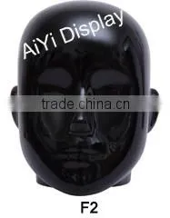 skin white mannequin head for hat cap