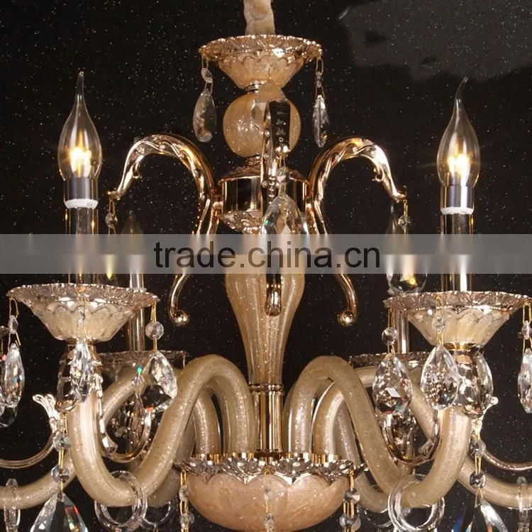 Flame lamp beautiful clear crystal lighting