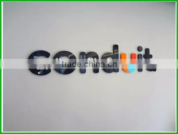 Custom PMS Color Acrylic Letters Sign Indoor