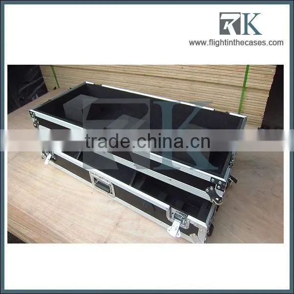 RK Slide laptop wooden turntable Coffin DJ flight case
