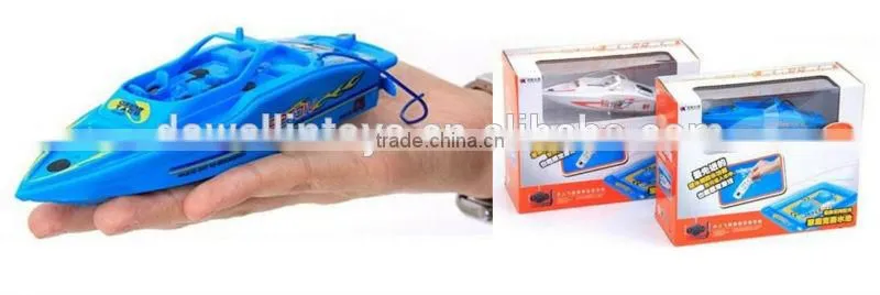 Electric Radio Remote control rc mini speed Racing boat Twin Motor RTR