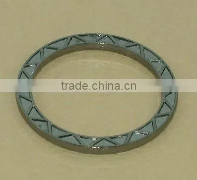 metal luggage tag buckle strap with little holes