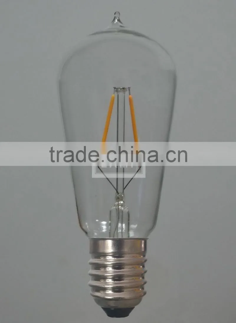 Scandinavianlamp's LED Vintage Edison Bulb LED Filament Bulb ST48,ST58