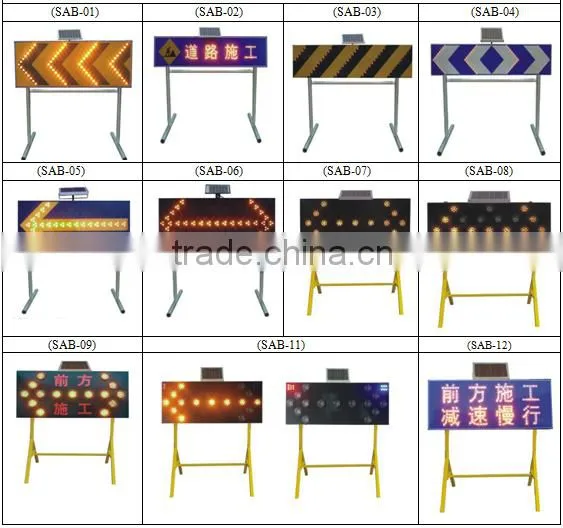 Road Security Solar LED Traffic Signal