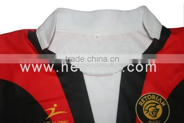 Rugby Jersey Team Wear Sublimation Rugby Football Wear Wholesale Custom Rugby Jerseys