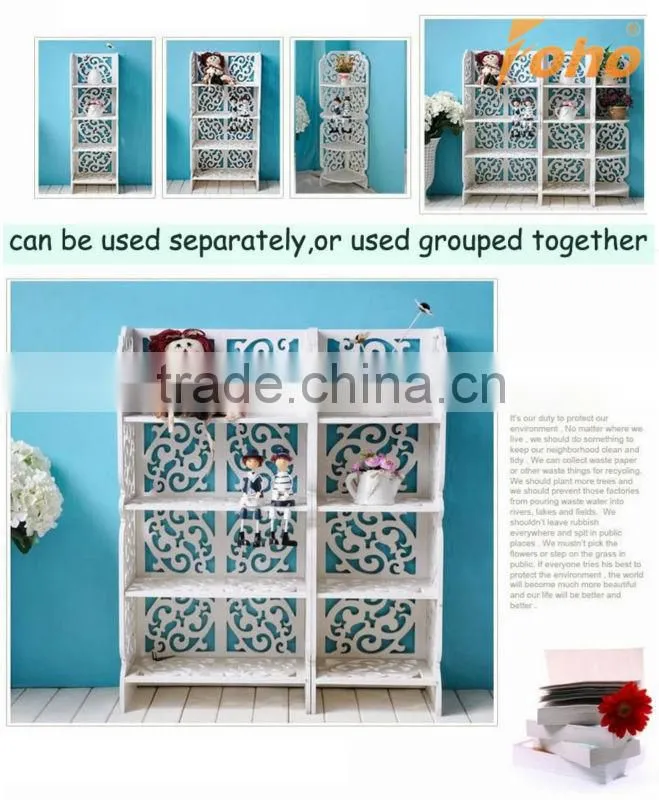 Best Selling MINI Modern Carved Plastic Storage Shelf