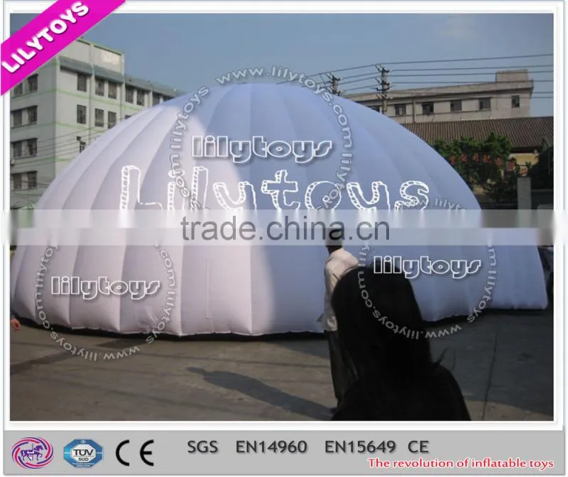 Outdoor white cheap large event party advertising tent inflatable for sale,inflatable dome event tent