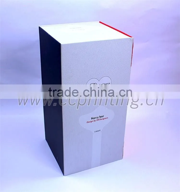 Custom printed design cardboard helmet packaging box