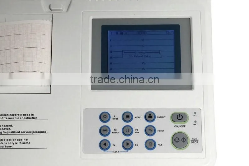 Digital Three Channel ECG Machine--CE FDA Approved EKG monitor