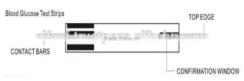 SIFHEALTH-4.6 Blood glucose test strip, Household glucose standard model strips, 5 seconds Blood Sugar Test Strips Standard.