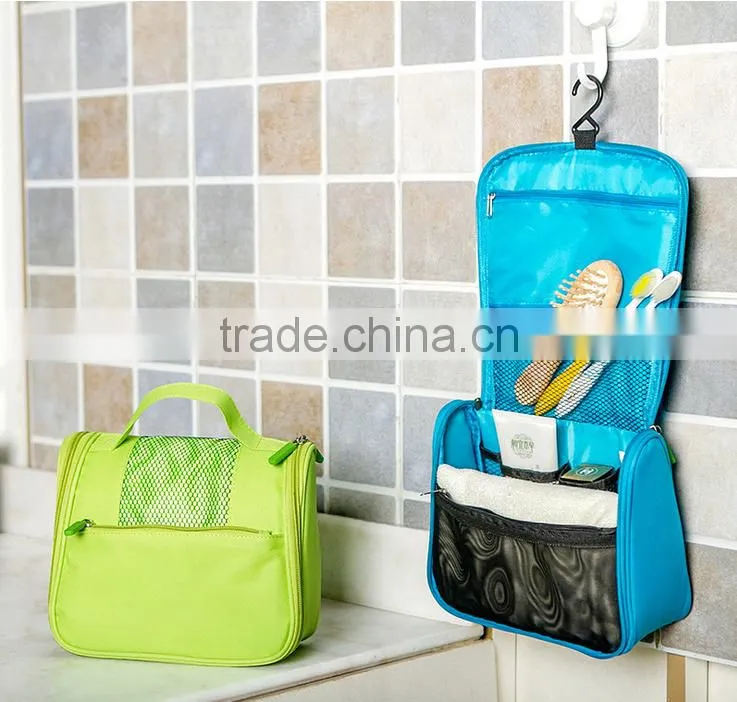 New Camping Travel Cosmetic bag Case Toiletry Makeup Bag Zipper Organizer Pouch Waterproof Hanging bag
