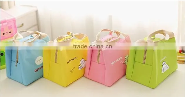 fashion inspissate isothermic bags tote lunch bag
