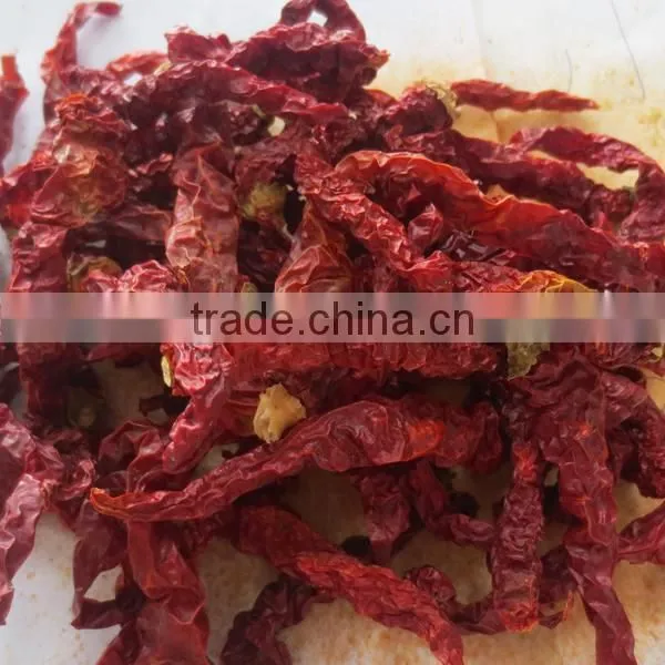 China exported stemless dried red xian chilli