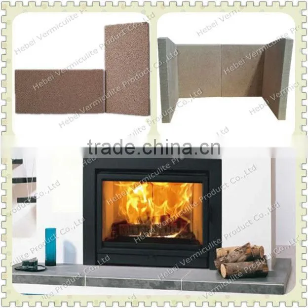 Fireproof A1Grade Vermiculite Fire Bricks Vermiculite Bricks In Stove