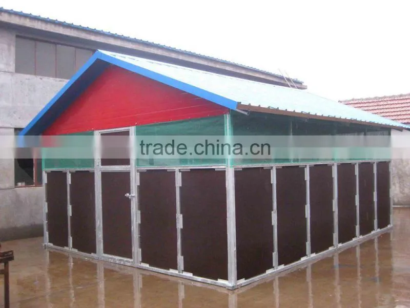 durable hot dipped galvaninzed calf house , calf hutch /portable houses for cows