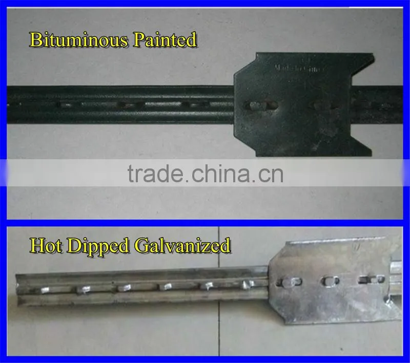 DM(ISO9001 factory)Cheap "T" fence post for farm