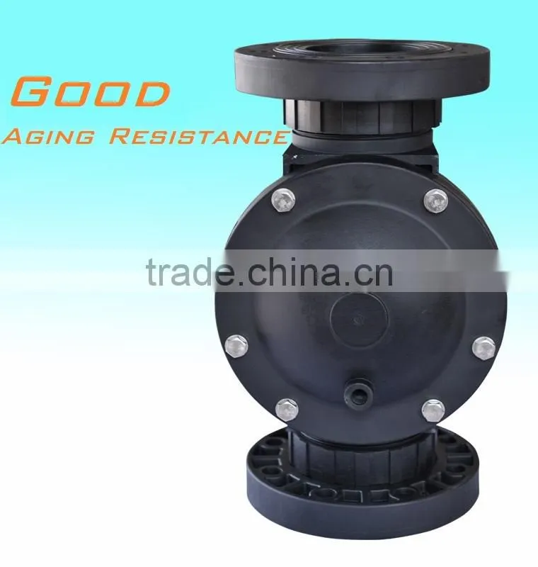 Reversing flow meter butterfly valve Seal