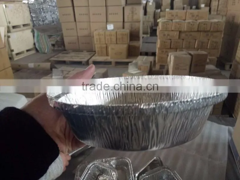 Customized aluminum foil food storage container