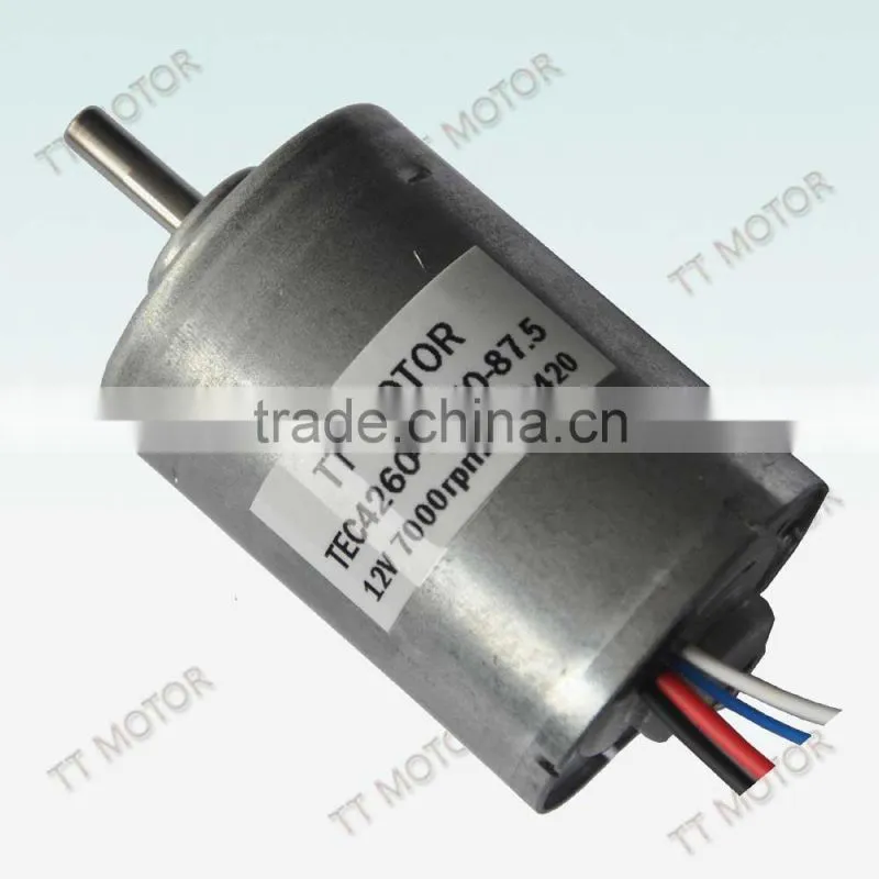 TEC4260 with brushless motor 12 v dc brushless electric motor