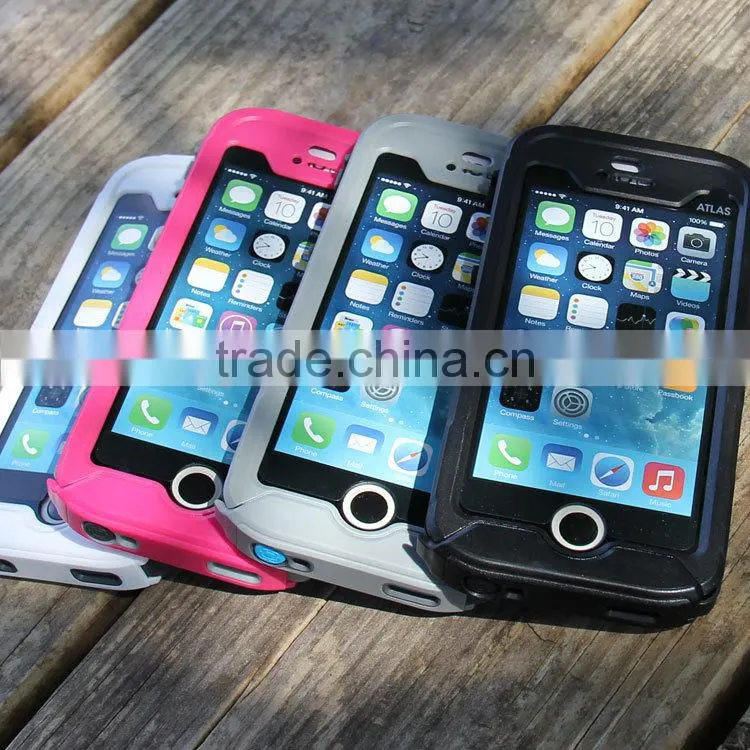new style iiphone 6 waterproof case with high quality, various color ,custom logo,OEM orders are welcome