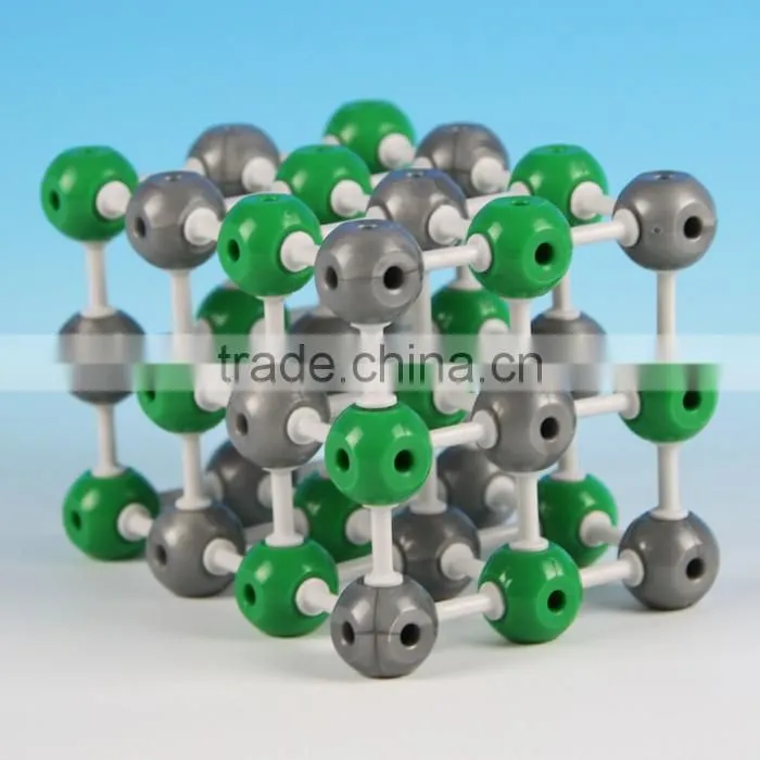 School Atom Molecular Model Kit Ionic Crystal Model of Sodium Chloride(NaCl) Normal
