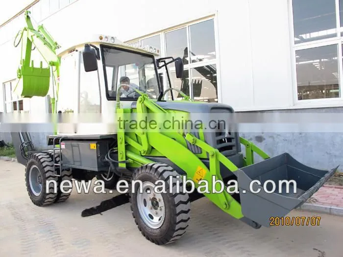 2016 CE mini wheel backhoe loader