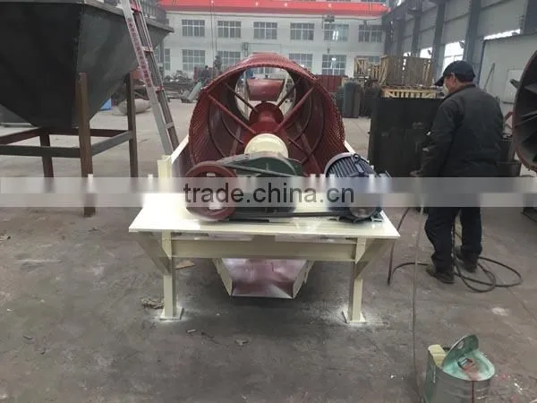 Iron powder drum rotary screen cleaning machine, drum sieve, good quality trommel screen for sale