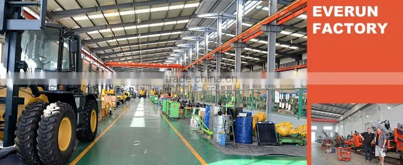 Er10 (1.0Ton) Mini Front End Loader with Hydraulic Pallet Forks
