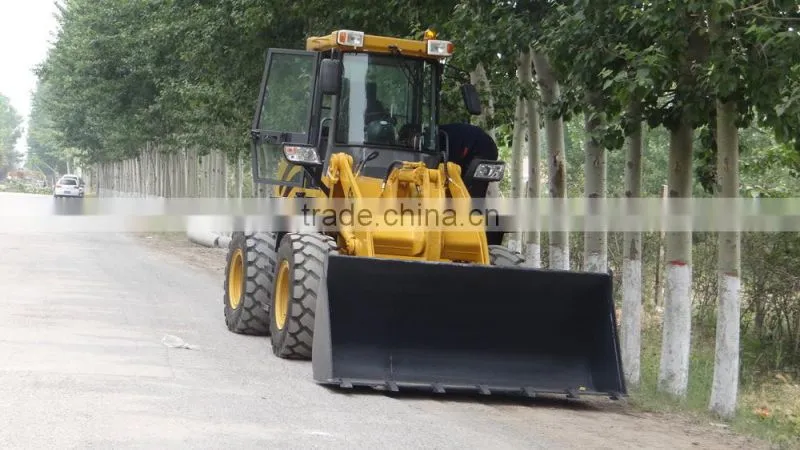 2 TON 1.0-1.2CBM china JT920 wheel loader with CE well sale