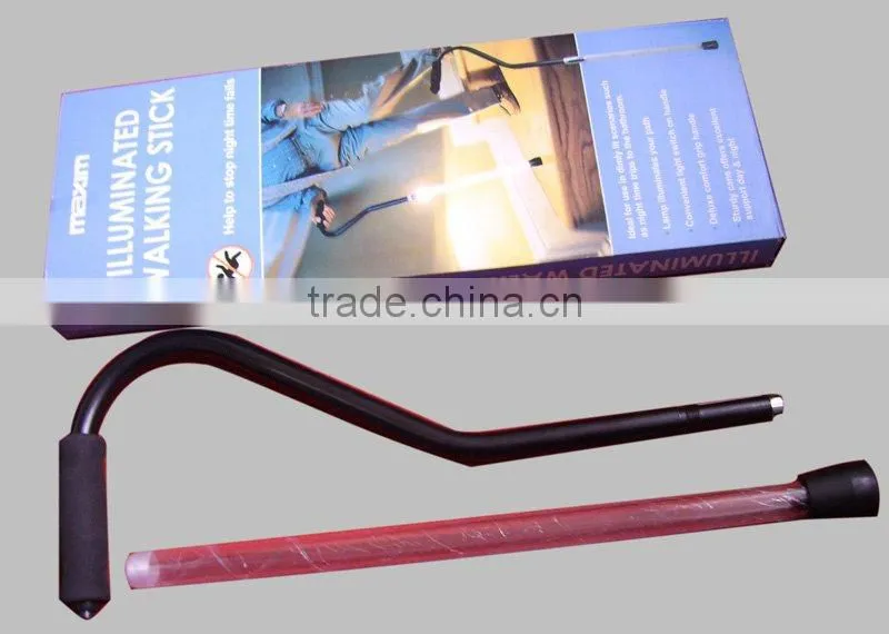 illuminated walking stick
