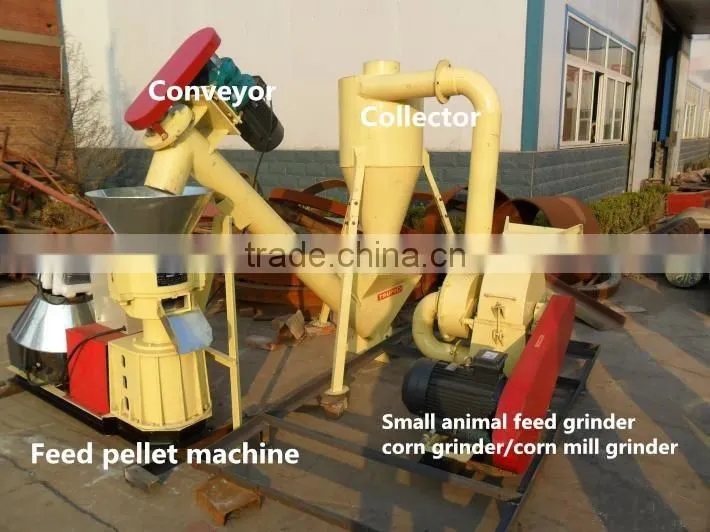 Hot sale hammer mill feed grinder with cyclone