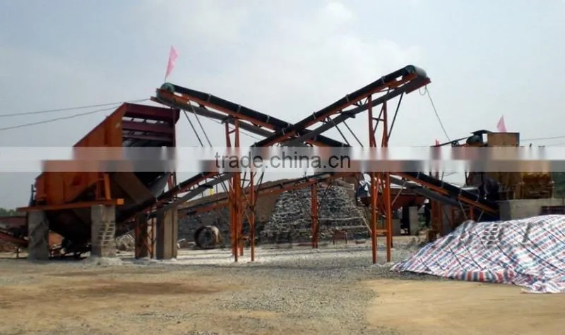 Large capacity sand making production line/stone crushing plant