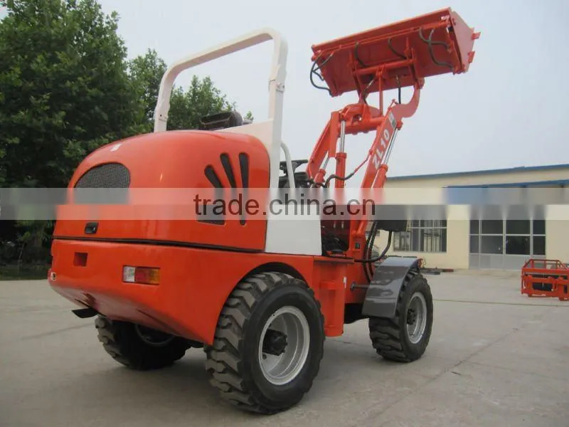 SHM610 small wheel loader with CE approved.joystick.quickhitch