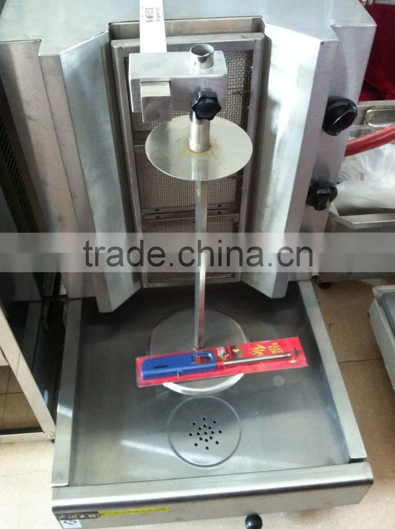 gas shawarma maker/gas shish kebab machine/automatic kebab grill GB-800